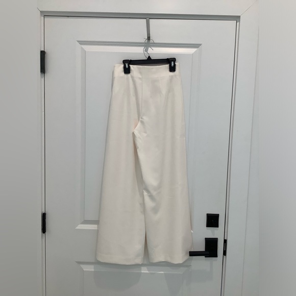 Loft Petite Darted Palazzo Pants - Picture 2 of 3